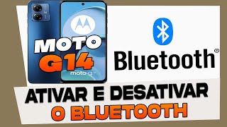 Como Ativar e Desativar Bluetooth no Motorola Moto G14 [upl. by Engracia352]