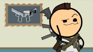 Guns  Cyanide amp Happiness Shorts [upl. by Yoccm]