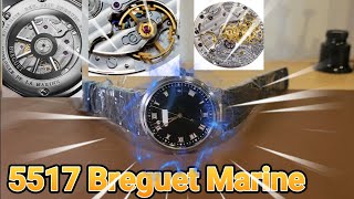 Breguet Marine 寶璣航海錶 5517 鈦金屬錶殼 配備 777a 自家機芯 [upl. by Danais599]