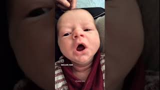 Baby sneeze 🤧 God bless you 😃babyfunnyvideo cute sneezyblessing [upl. by Yddub]