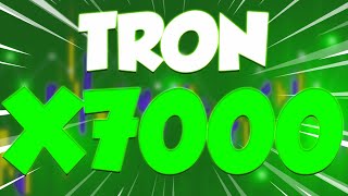 TRON PRICE IS ABOUT TO X7000 HURRY UP  TRON TRX PRICE PREDICTION amp ANALYSES [upl. by Aenert]