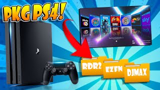 Como Sacar los PKG de PS4 que ya están Instalados en tu consola a tu Disco Duro externo MUY FÁCIL [upl. by Alleciram67]