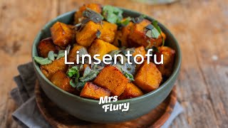 Linsen Tofu  schnelles Rezept mit 4 Zutaten [upl. by Hcurob]