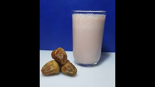 Easy Strawberry Date Milkshake Recipe  Easy and Fast cooking [upl. by Notnek228]