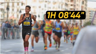 MEDIA MARATÓN VALENCIA SUB 1h10 Y MARCA PERSONAL🤯🏃‍♂️ [upl. by Liba854]