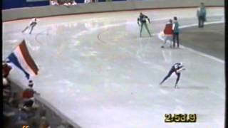 Winter Olympic Games Calgary 1988  5 km Lamarche  Visser [upl. by Bourn]