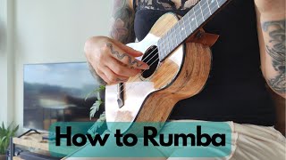 How to do a Rumba strum [upl. by Safir]