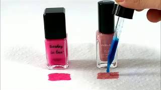 Tuesday in Love vs Inglot halal nail polish halalnailpolish nailpolish breathable [upl. by Retxed244]