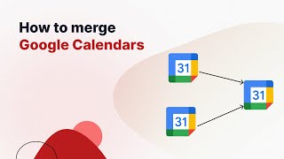 How To Merge Google Calendars  2024 Guide [upl. by Ayrotal]