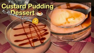 Too Lazy To Make A Traditional Dessert Let Us Make Quick Yummy Rafhan Custard Pudding [upl. by Sirovaj773]