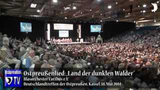 Das Ostpreußenlied  Deutschlandtreffen der Ostpreußen Kassel 2014 [upl. by Redienhcs]