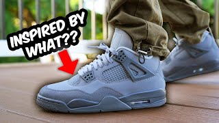 Air Jordan 4 SE WET CEMENT Review amp On Feet [upl. by Branch]