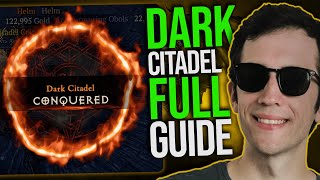 Diablo 4  THE FULL CLEAR DARK CITADEL RAID GUIDE [upl. by Hyams]