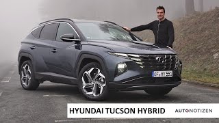 2021 Hyundai Tucson Hybrid 230 PS Test Review Fahrbericht [upl. by Nollid348]