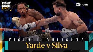 BACK WITH A BANG 👊  Anthony Yarde vs Jorge Silva Fight Highlights  ZhangJoyce2 [upl. by Anyahs]