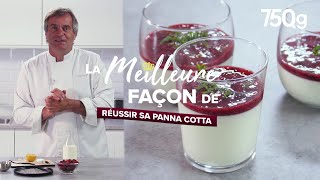 La meilleure façon de Réussir sa panna cotta aux fruits rouges  750g [upl. by Krahmer]