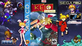 🐇Keio Flying Squadron 08 Melancholy of Caspian River SEGA CD💿 OST [upl. by Corell]