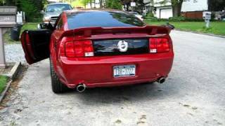 s197 mustang full mac exhaust [upl. by Leveridge]