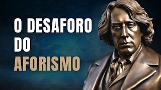 Aforismo A Definição em Poucas Palavras Hipócrates Oscar Wilde [upl. by Jamill]