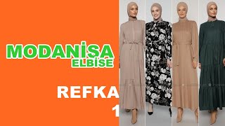 Modanisa Elbise Modelleri  Refka  1 [upl. by Ayian]