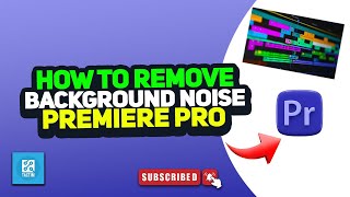 How to remove background noise premiere pro 2024 [upl. by Gish]