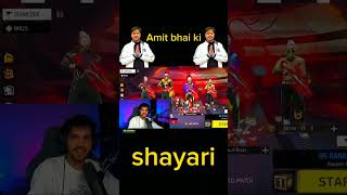 desi gamers vs nitin ff shayari DesiGamers NITINFREEFIRE [upl. by Leynad601]