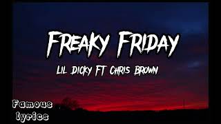 Lil Dicky  Freaky Friday ft Chris Brown Lyrics [upl. by Tichonn937]