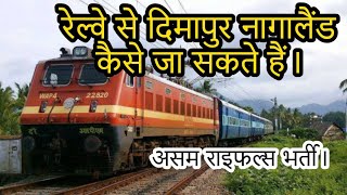 Train se Dimapur Nagalyand kaise ja sakte hain ट्रेन से दिमापुर नागालैंड कैसे जा सकते हैं।। [upl. by Housum]