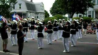 2009 Bristol Rhode Island 4th Of July Parade Band [upl. by Nahtanoy29]