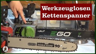 Werkzeuglosen Kettenspanner [upl. by Auqeenahs]