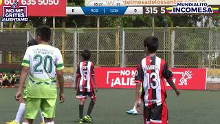 Mundialito Incomesa 2023 Rossoneros FC 🆚 Comfenalco Santander A [upl. by Hachman]