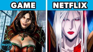 Top 10 Biggest Differences Between the Castlevania Series and Video Games [upl. by Myrtle]