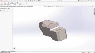 SOLIDWORKS  DimXpert and TolAnalyst [upl. by Ikir]