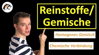 Reinstoffe amp Gemische homogene heterogene Gemische  Chemie Tutorial [upl. by Galliett]