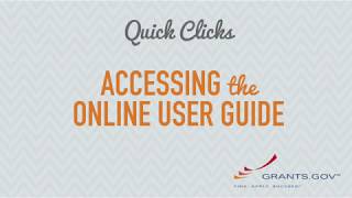 Quick Clicks Accessing the Online User Guide [upl. by Dimah]