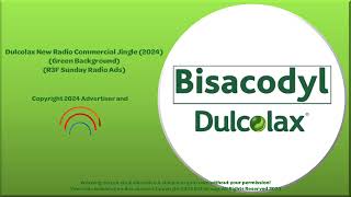 Dulcolax New Radio Commercial Jingle 2024 R3F Sunday Radio Ads [upl. by Uwton]