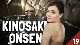 One Night in a Japanese Hot Spring Town ♨️ Kinosaki Onsen Tattoo Friendly [upl. by Nnyloj]