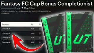 THE BEST OBJECTIVES YET 💥 How to Complete Fantasy FC Cup Bonus Completionist Objectives  EA FC 24 [upl. by Gimble404]