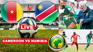 Cameroon vs Namibia 10 Live Africa Afcon Qualifiers Football Match Score Lions Highlights Direct [upl. by Anon]