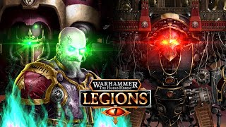 SIZE DOESNT MATTER Questoris Knight Vs Imperator Titan   The Horus Heresy Legions REUPLOAD [upl. by Alekat]