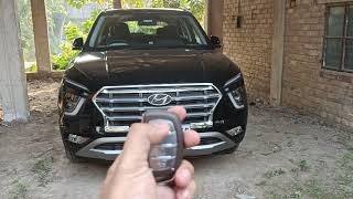 Remote Engine Start  Video 05  Hyundai Creta 2021 SX Executive [upl. by Kajdan]