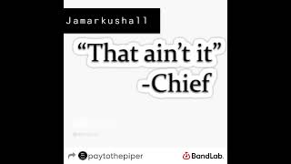 Jamarkus Hall  That Ain’t It Chief Poem [upl. by Neelie]