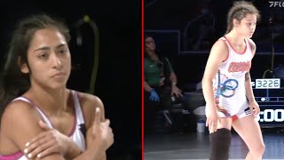 2024 USMC Juniors WFS National Champions Katey Valdez vs Valarie Solorio 100 Ibs Finals [upl. by Firmin]