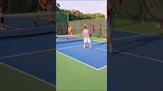 👣Better Footwork Wins pickleballhighlights pickleball sports sporthighlights [upl. by Rennane]