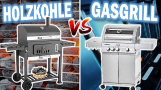 HOLZKOHLE oder GASGRILL  Was soll ich kaufen [upl. by Ailhad]