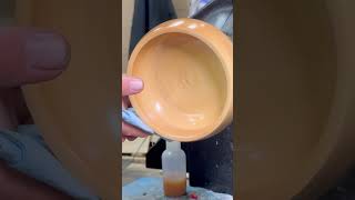 Mesmerizing Woodturning Creating a Bowl in 60 Seconds woodturning shorts [upl. by Htebiram]