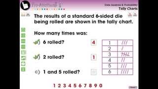 CC7304 Data Analysis amp Probability Tally Charts  PreAssessment amp Teach the Skill Mini [upl. by Budwig]