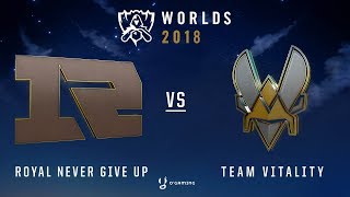 Worlds 2018  RNG vs VIT  Day 3 [upl. by Kilam]