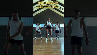 BUILD STRONG ABS 2 Weeks CHALLENGE HIIT Cardio Jacks High knees JumpampSquats FrontLunges [upl. by Yttel]