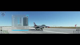 Just flight f16 mod for MSFS how to toggle off THE CONFORMAL FUEL TANKS AND MISSILES [upl. by Adnohsal213]